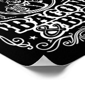 Bier Bycon en BBQ Poster (Hoek)