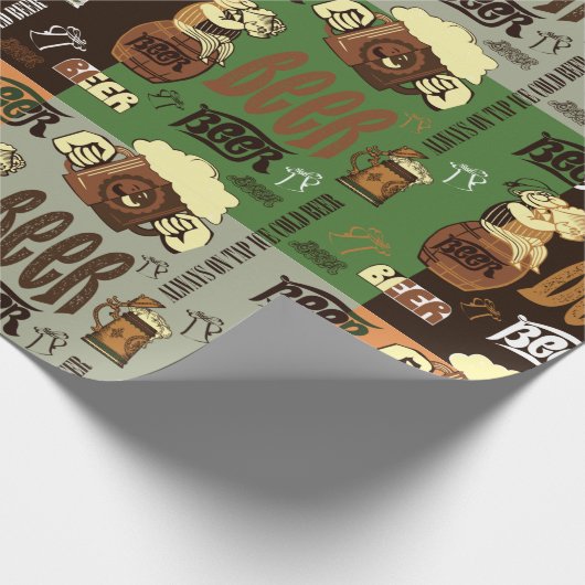 Bier Cadeaupapier (Hoek)