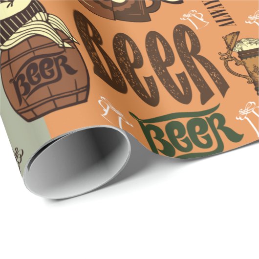 Bier Cadeaupapier (Rol Hoek)