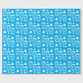 Bier Can kerstboom Cadeaupapier (Vlak)