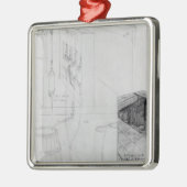 Bier Cellar-apparatuur, 1825 Metalen Ornament (Links)