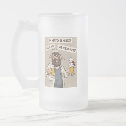 bier citaten matglas bierpul (Links)
