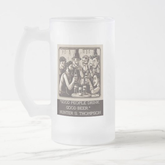 bier citaten matglas bierpul (Links)