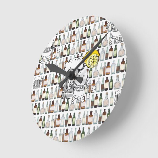 Bier citroen klok (Hoek)