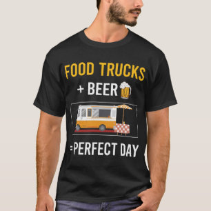 Bier Dag Voedsel Vrachtwagens T-shirt