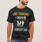 Bier Daglijn Dansende Dansende Danser T-shirt (Voorkant)