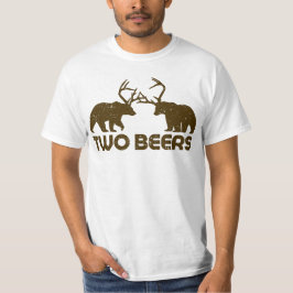 Bier, Deer, Beer. Grappig cadeautje voor Beer Love T-shirt