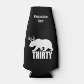Bier Dertig Fles Koozie (Voorkant)