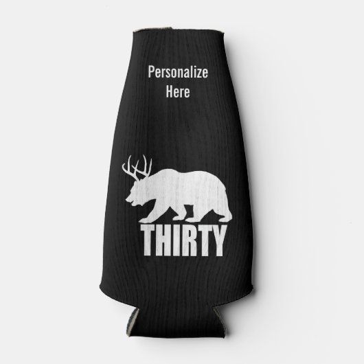 Bier Dertig Fles Koozie (Voorkant)