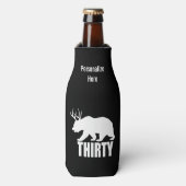 Bier Dertig Fles Koozie (Fles Voorkant)