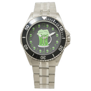 Bier Dertig St Patricks Day Edition Horloge