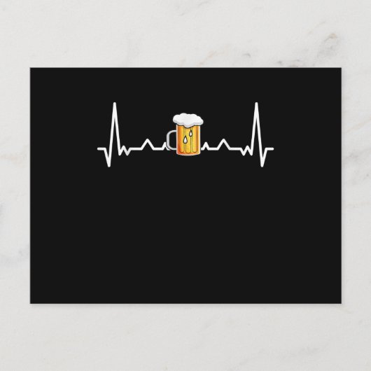 Bier Drink alcohol Aankondigingskaart (Voorkant)