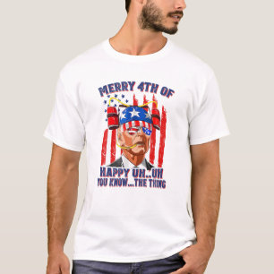 Bier Drink Biden, verward, je weet het wel. T-shirt