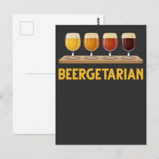 Bier Drink Fun Hilarious Craft Beer Drinker Briefkaart (Voorkant / Achterkant)