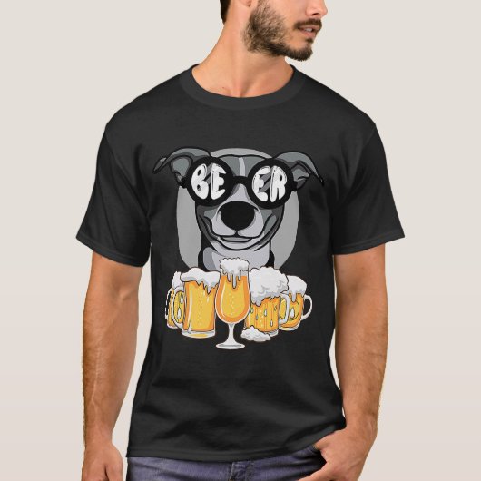 Bier Drink in de jaren dat ik er maar één heb. T-shirt (Voorkant)