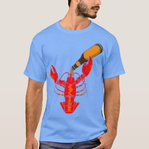 Bier drink Lobster Funny Crawfish Craft Beer Gi T-shirt