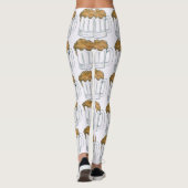 Bier Drink Mok Ale Novelty Foodie Oktoberfest Leggings (Achterkant)