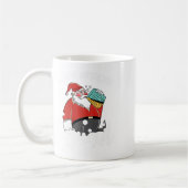 Bier Drink Santa Xmas Bierdrinker Funny Christ Koffiemok (Links)