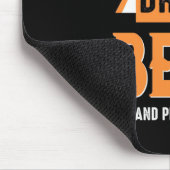 Bier Drinker Beer en Dog Muismat (Hoek)