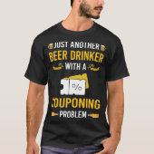 Bier Drinker Couponing Coupon Coupons Coupon T-shirt (Voorkant)