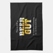 Bier Drinker geen BEER GUT Birthday Theedoek (Verticaal)