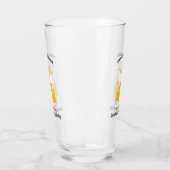 Bier Drinker Pickleball Speler Gepersonaliseerde T Glas (Links)