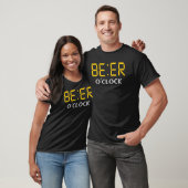 Bier Drinkers Beer O-klok T-shirt (Unisex)