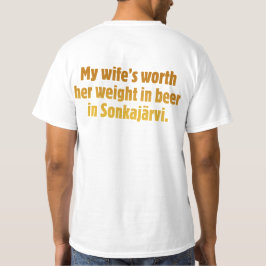Bier Echter Waarde T-shirt