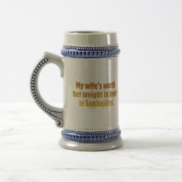 Bier Echtgenoot Stein Bierpul