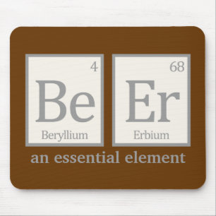 Bier, een essentieel element muismat