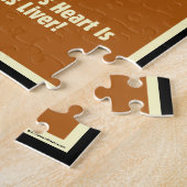 Bier: een manier om door de lever te luisteren legpuzzel (Zijkant)