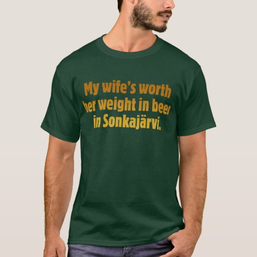 Bier Egenoot Donkere T-shirt (Voorkant)