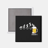 Bier elke dag, Bier week, Bier vrijdag Magneet (Voorkant / Achterkant)