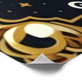 Bier en BBQ gaan samen Poster (Hoek)