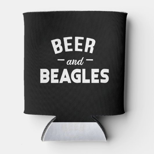 Bier en Beagles Blikjeskoeler (Voorkant)