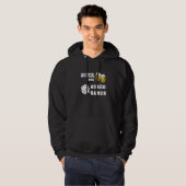 Bier- en bordspellen Gamer Geek Nerd Backga Hoodie (Voorkant volledig)