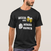 Bier- en bordspellen Gamer Geek Nerd Backga T-shirt (Voorkant)