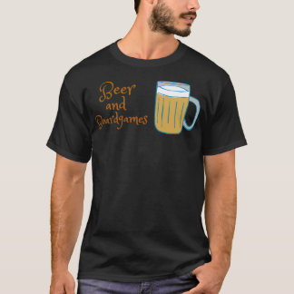 Bier- en bordspellen t-shirt
