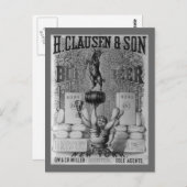  bier en briefkaart (Voorkant / Achterkant)