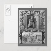 bier en briefkaart (Voorkant / Achterkant)