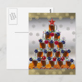 Bier en chips briefkaart (Voorkant / Achterkant)