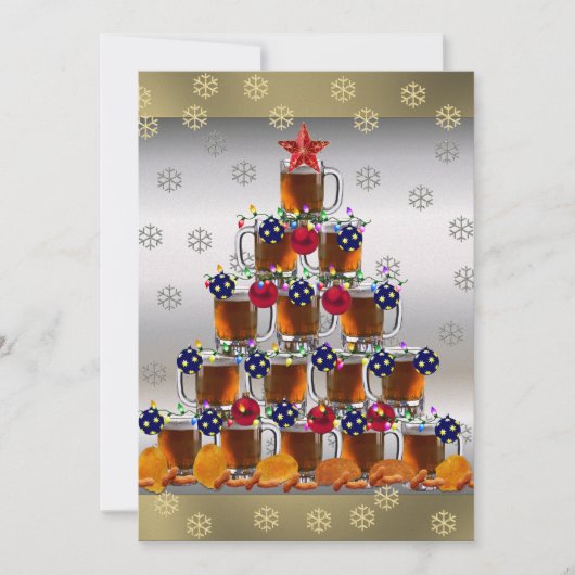 Bier en chips kaart (Voorkant)