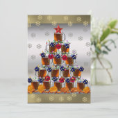 Bier en chips kaart (Staand voorkant)