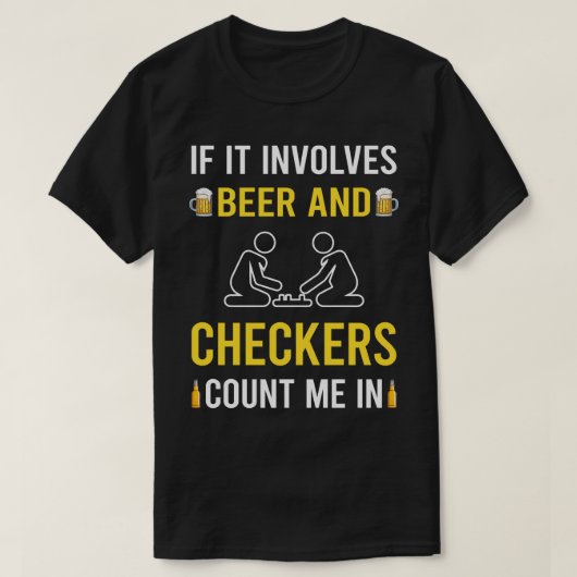 Bier en dameskastjes t-shirt (Design voorkant)