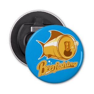 Bier en Gevist Button Flesopener