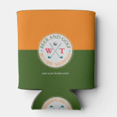 BIER EN GOLF-speler Blikjeskoeler (Achterkant)