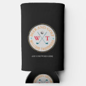 BIER EN GOLF-speler Seltzer Blikjeskoeler (Achterkant)