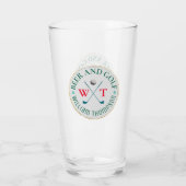 BIER EN GOLFspeler Logo Glas (Achterkant)