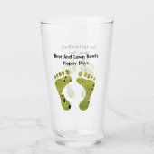 Bier en grasfornuizen, vrolijke dagen, glas (Voorkant)