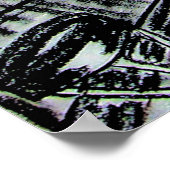 Bier- en linthoutskool met lege gereedschappen poster (Hoek)